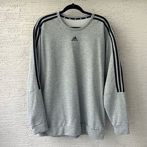 Adidas Essentials 3-Stripes Fleece Sweatshirt